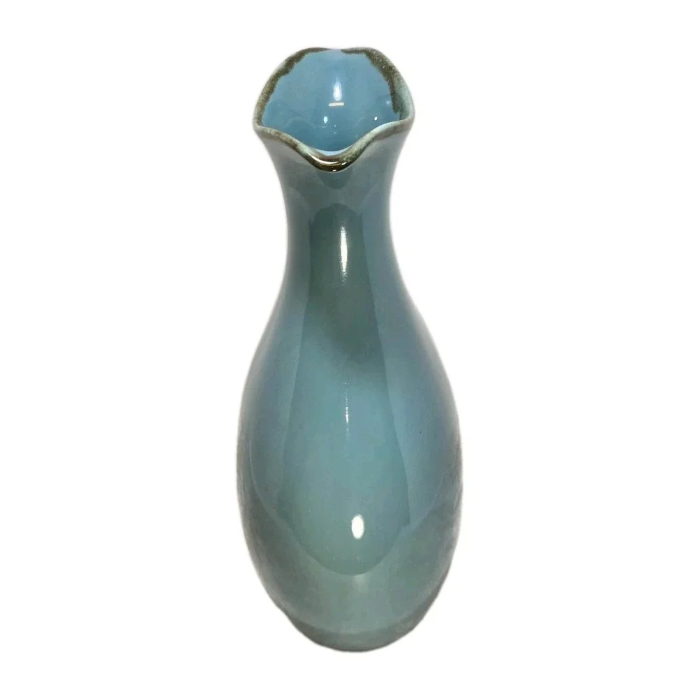 Southern Living At Home Blue Ceramic Vase 12